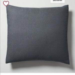 West Elm European Flax Linen Euro Pillow Sham